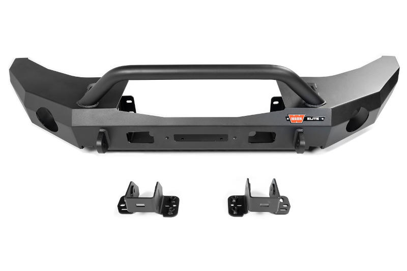 2021 Bronco Warn Elite Bumper with Baja Tubes